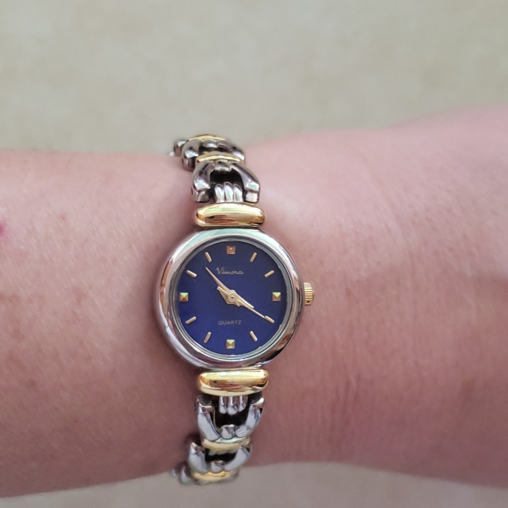 Vimora gold/silver tone watch